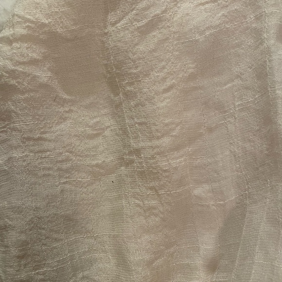 Full Tilt Gauzy Top Cream Black Embroidered Detail 3/4 Sleeves Sz XL Boho Dainty - Picture 9 of 10